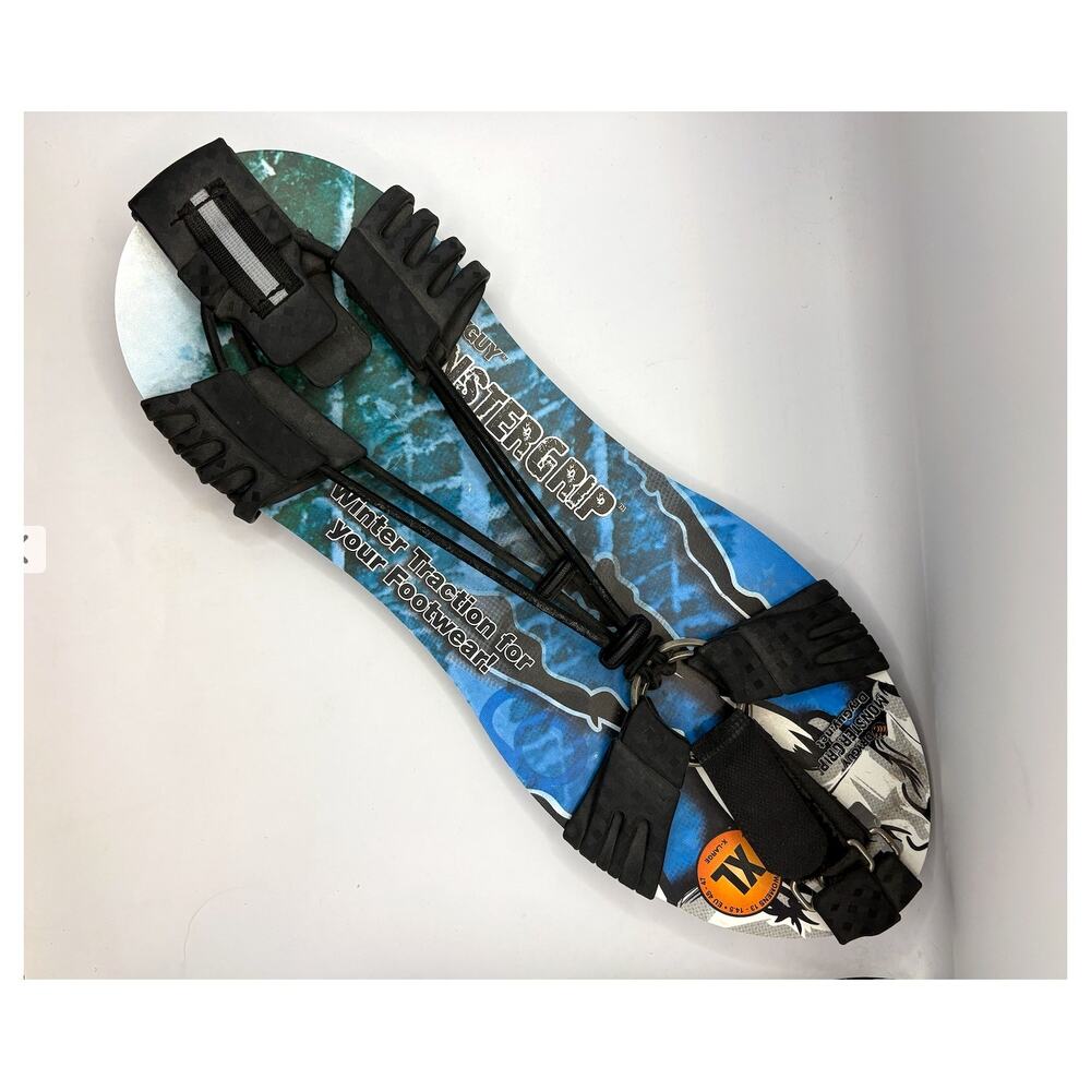 MonsterGrip XL Ice Snow Cleats Winter Traction Grips Shoe Boot Spikes NEW